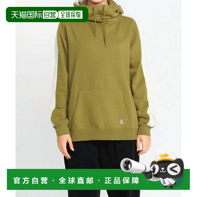 1h可退 【美国直邮】volcom 女士 运动衫长袖连帽帽衫套头夹克