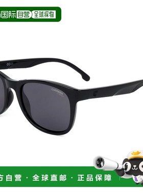 自营 Carrera男式52毫米灰色太阳镜-黑色 美国奥莱直发卡雷拉