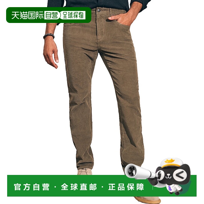 自营Faherty Stretch Corduroy Pant - green 美国奥莱直发