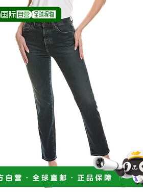 自营 ag jeansAG Alexxis 高腰复古版型修身牛仔裤 - 蓝色 美国奥