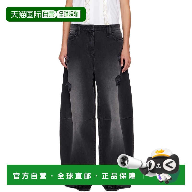 1h可退 香港直邮潮奢 Simone Rocha 蒙娜 罗莎 女士 黑色 Embelli