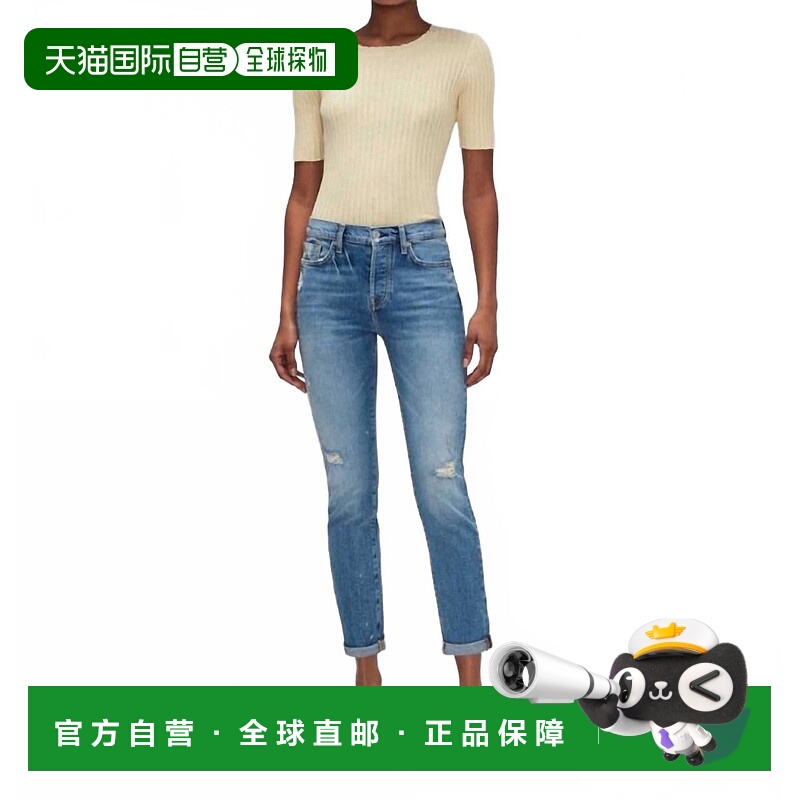 自营7 for all mankindBeauty Denim Josefina Jeans In Distress