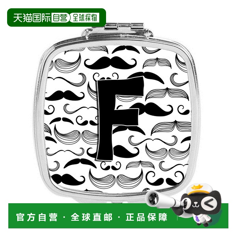 自营 Carolines Treasures CJ2009-FSCM 字母 F 小胡子初始正品