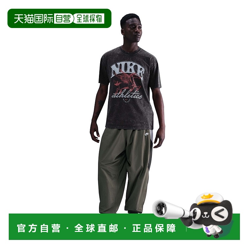 自营男士NIKE运动服MAX90 T恤_ANTHRACITE-灰色 美国奥莱直发