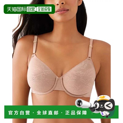 自营Wacoal High Profile Bra Women Roebuck Floral Lace Stretc
