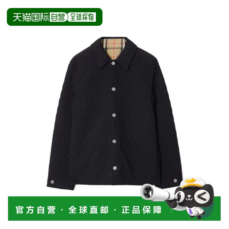 香港直邮Burberry 奥莱款 女士博柏利棉服夹克80938871