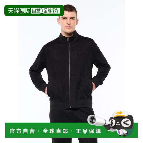 自营sergio tacchiniCamoscio Track Jacket - black beauty 美国