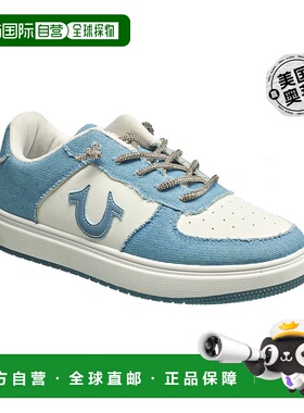 True Religion 女款 Allison 系带运动鞋 - 浅蓝色 【美国奥莱】