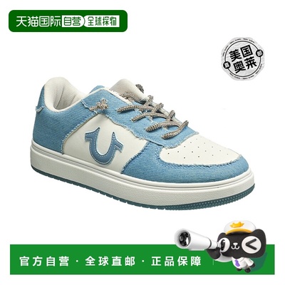 True Religion 女款 Allison 系带运动鞋 - 浅蓝色 【美国奥莱】