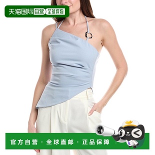 蓝色 Monika上衣 美国奥莱直发性感吊带 Misha 自营