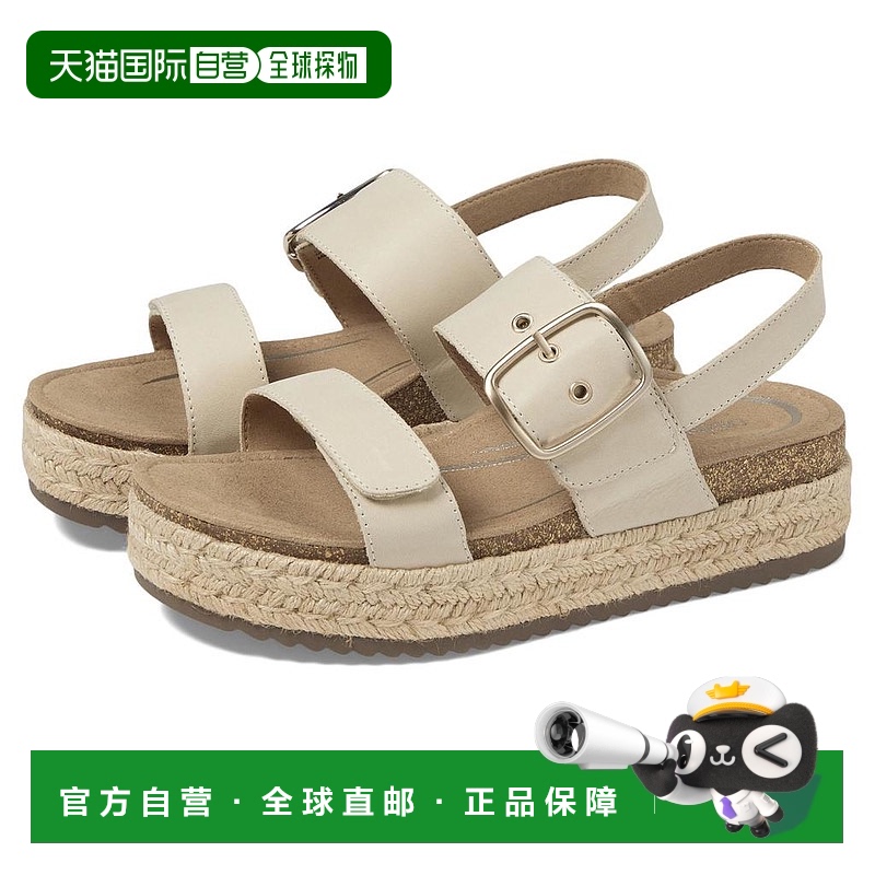 【美国直邮】aetrex 女士 凉鞋真皮编织足弓