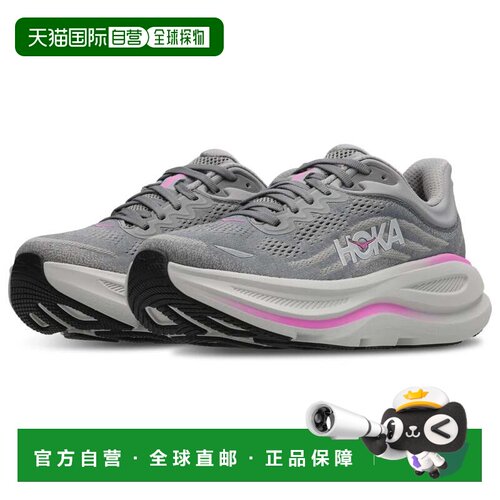 自营Hoka One One Bondi 1162012-GYST Sneakers Women Gray Road