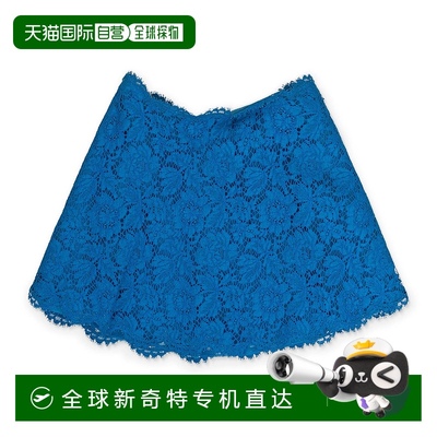 自营 valentino蓝色花朵蕾丝裙-蓝色 【美国奥莱】直发