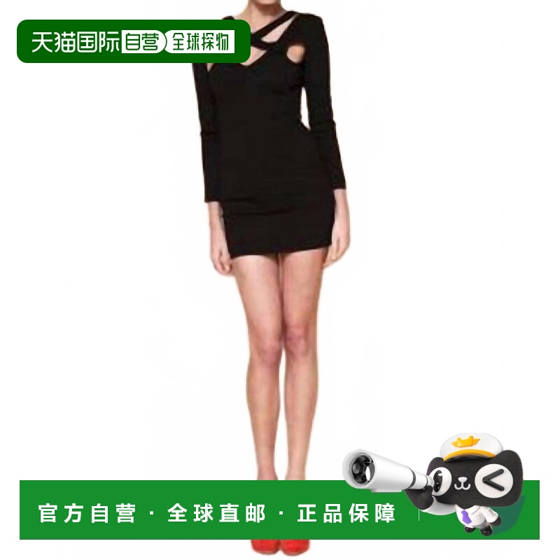 自营 keepsake跟我来黑色连衣裙 美国奥莱直发包臀裙