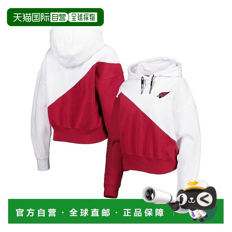 1h可退 【美国直邮】DKNY 女士白色与红色亚利桑那红雀队 Bobbi