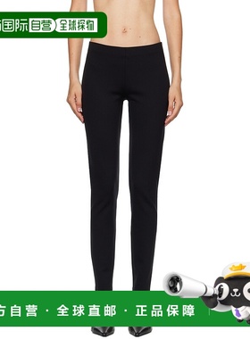 1h可退 香港直邮潮奢 The Row 女士 黑色 Woolworth 紧身裤 5588K