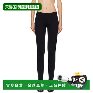 1h可退 香港直邮潮奢 The Row 女士 黑色 Woolworth 紧身裤 5588K