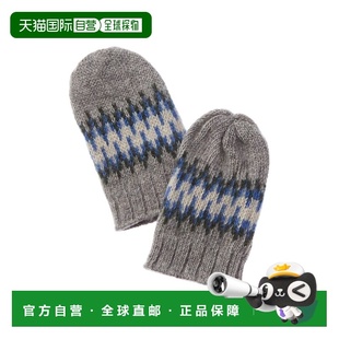 自营Portolano Cashmere Mittens - light grey 美国奥莱直发