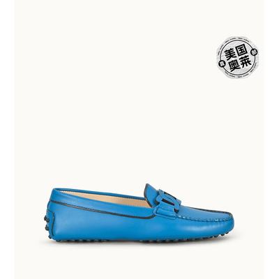 tod'sKate Gommino 皮革驾驶鞋 - 蓝色 【美国奥莱】直发