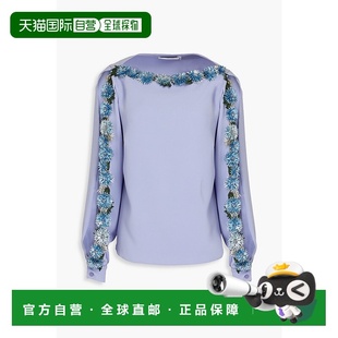 Ford 汤姆 福特 1h可退 精饰真丝绉纱衫 Tom 女士 香港直邮潮奢