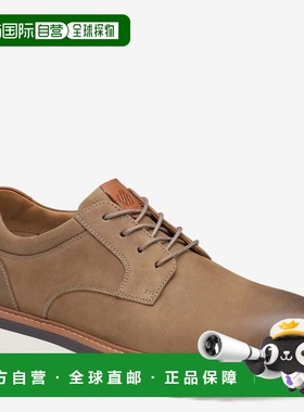 自营Men's Johnston & Murphy Braydon 20-5582 Oxford Dark Taup