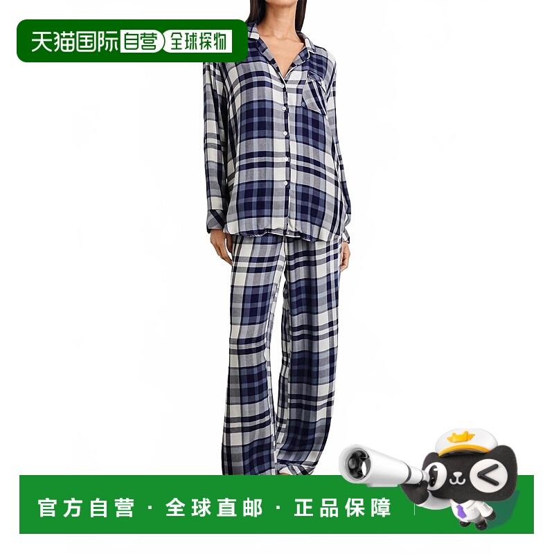自营railsLuna Pj Set In Lake Plaid - lake plaid 美国奥莱直发