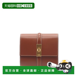 Tri 美国 自营Celine Wallet Owned brown Pre Satin Fold