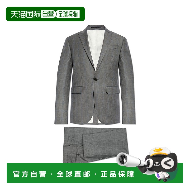 1h可退 香港直邮潮奢 Dsquared2 二次方 男士 长袖西装套装 S74FT