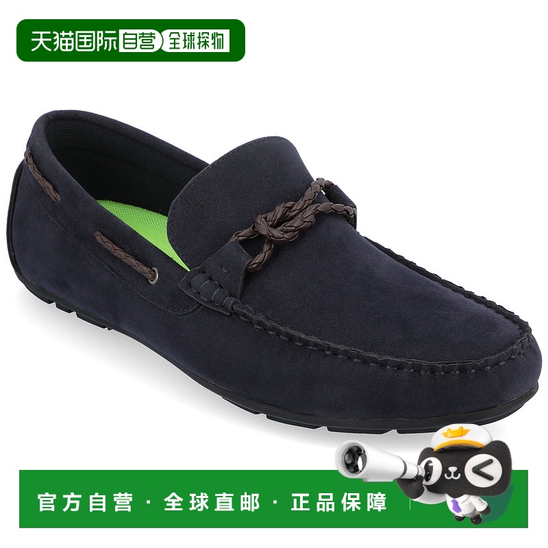 自营 Vance Co. Tyrell Driving 乐福鞋 - 海军蓝 美国奥莱直发