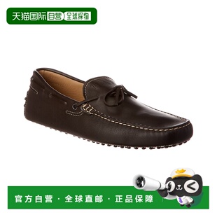 Gommino皮革Loafer sTODs 棕色 美国奥莱直发男鞋 自营 乐福鞋 tod