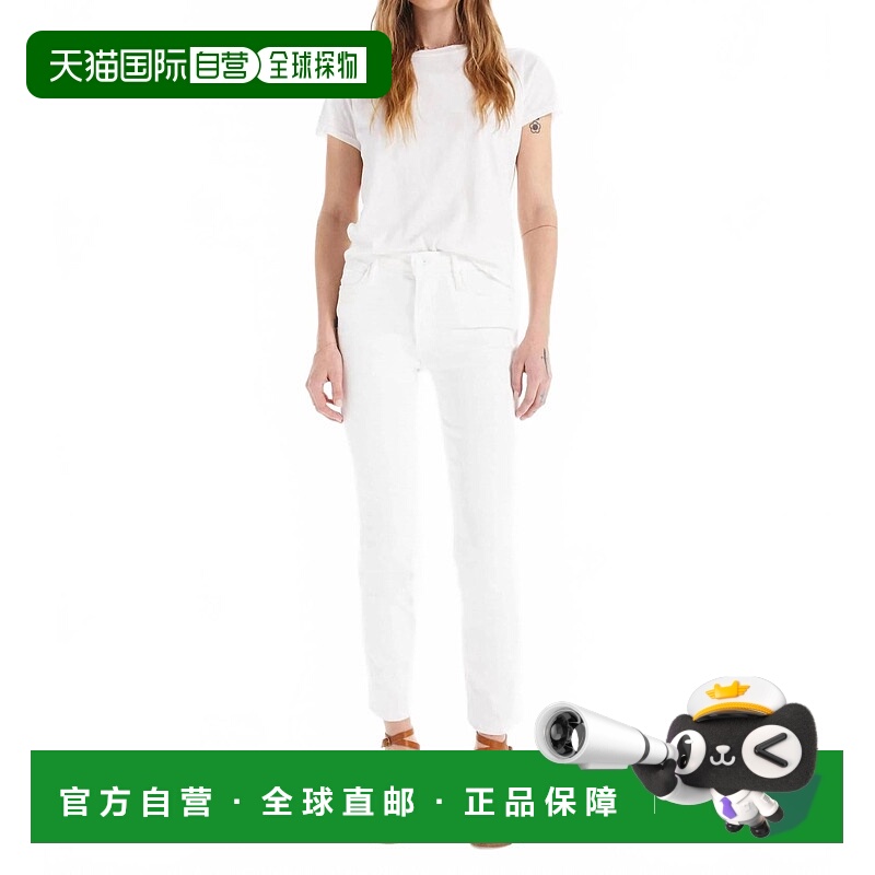 自营motherInsider Step Fray Jeans In Fairest Of Them All - f