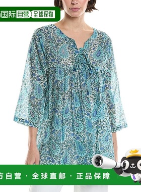 自营 Ro's Garden塞舌尔Tunic连衣裙-蓝色 美国奥莱直发