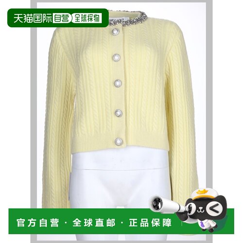香港直邮Self-Portrait 套头衫 AW25-121CA-Y_YELLOW