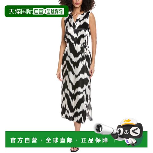自营Bella Dahl Sleeveless Belted Maxi Dress - white 美国奥莱