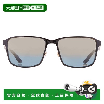 自营ray-banRay Ban Polarized Blue Gold Chromance Square Unis