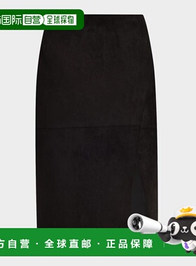 1h可退 【美国直邮】Alice Olivia Siobhan 小羊皮绒面高腰裹身式