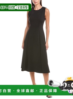 自营 Ted Baker Midi针织连衣裙-黑色 美国奥莱直发