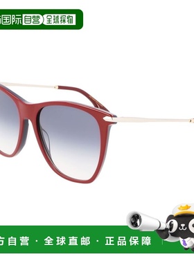 自营Victoria Beckham Acetate Women's Sunglasses - burgundy