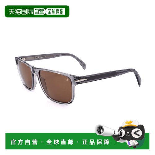 自营David Beckham男士57mm灰色太阳镜DB1060-S-KB7-57-灰色 美国