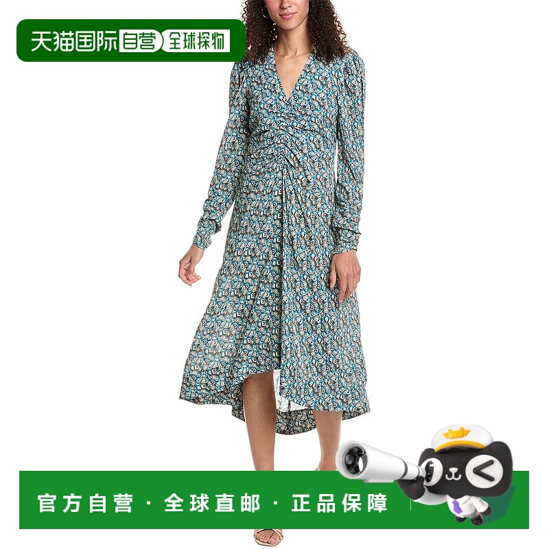 自营 Joie Haruko Maxi连衣裙-蓝色 美国奥莱直发