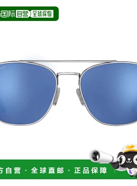 自营serengetiCarroll Large Large Aviator-Style Sunglasses wi