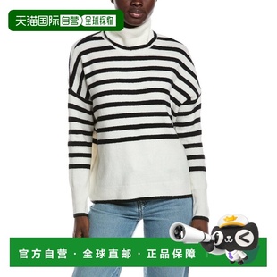 自营CeCe Turtleneck Sweater - White 高领毛衣美国奥莱直发