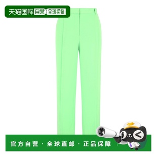 Wide 美国奥莱直发女装 Leg mint Pants 自营versacePleated