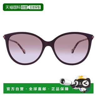 Shaded Violet Cat Eye Sunglasses 自营Carolina Ladies Herrera
