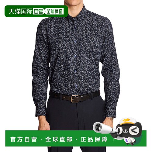 自营Paisley & Gray Brian Button Down Shirt - blue 美国奥莱直