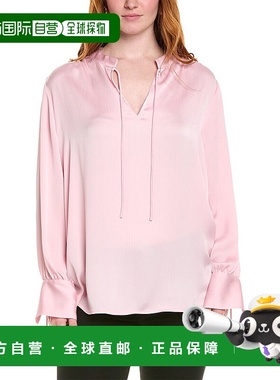 自营 Anne Klein Plus衬衫-粉红色 美国奥莱直发