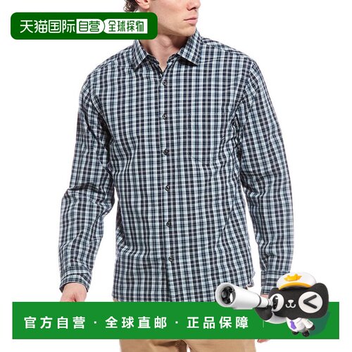 自营Billy Reid Pickwick Shirt - blue 美国奥莱直发