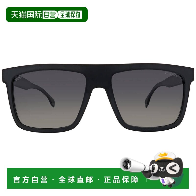 自营Hugo Boss偏光灰色渐变Browline男士太阳镜BOSS 1440/S 0003/