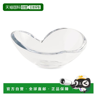 自营Nambe Heart Bowl Glass Large - clear 美国奥莱直发