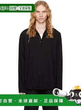 1h可退 香港直邮潮奢 CARNET-ARCHIVE 男士 黑色 Skin-Off Zip-Up